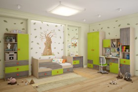 Детская комната Пуговка в Орле - oryol.katalogmebeli.com | фото
