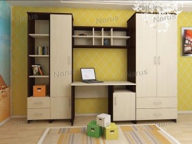 Детская Студент Комплект мебели (Дуб сонома/Белый) в Орле - oryol.katalogmebeli.com | фото 1