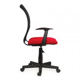 Кресло BRABIX Spring MG-307 (красно-черный) в Орле - oryol.katalogmebeli.com | фото 3