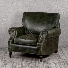 Кресло кожаное Лофт Аристократ (ширина 1070 мм) в Орле - oryol.katalogmebeli.com | фото