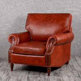Кресло кожаное Лофт Аристократ (кожа буйвола) в Орле - oryol.katalogmebeli.com | фото