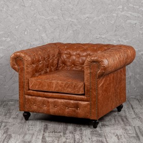 Кресло кожаное Лофт Честер (кожа буйвола) в Орле - oryol.katalogmebeli.com | фото