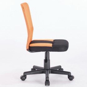 Кресло компактное BRABIX Smart MG-313 (черный, оранжевый) в Орле - oryol.katalogmebeli.com | фото 2