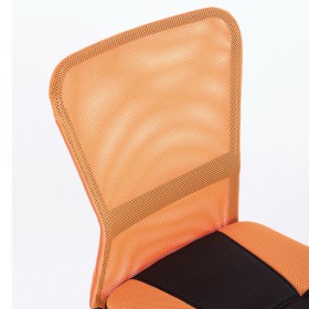 Кресло компактное BRABIX Smart MG-313 (черный, оранжевый) в Орле - oryol.katalogmebeli.com | фото 4