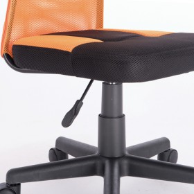Кресло компактное BRABIX Smart MG-313 (черный, оранжевый) в Орле - oryol.katalogmebeli.com | фото 5
