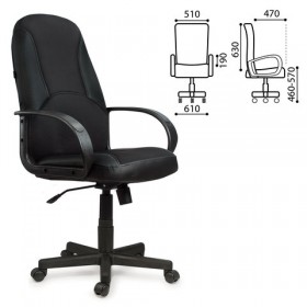 Кресло офисное BRABIX City EX-512 (черное) в Орле - oryol.katalogmebeli.com | фото