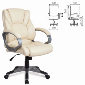 Кресло офисное BRABIX Eldorado EX-504 (бежевый) в Орле - oryol.katalogmebeli.com | фото