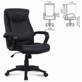 Кресло офисное BRABIX Enter EX-511 (черный) в Орле - oryol.katalogmebeli.com | фото