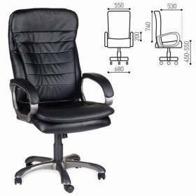Кресло офисное BRABIX Omega EX-589 (черное) в Орле - oryol.katalogmebeli.com | фото