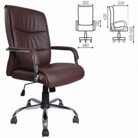 Кресло офисное BRABIX Space EX-508 (коричневый) в Орле - oryol.katalogmebeli.com | фото