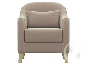 Кресло отдыха Комфорт-4 (бесцветный лак/CATANIA LATTE) в Орле - oryol.katalogmebeli.com | фото 2