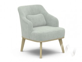 Кресло отдыха Комфорт-5 низкая спинка (бесцветный лак/FRESCA BRILLIANT) в Орле - oryol.katalogmebeli.com | фото