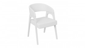 Кресло «Техас 1» (Белый матовый/Экокожа Белый №66) в Орле - oryol.katalogmebeli.com | фото
