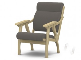Кресло Вега-10 (бесцветный лак/ULTRA STONE) в Орле - oryol.katalogmebeli.com | фото 1