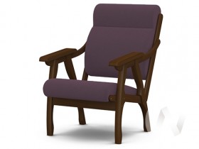 Кресло Вега-10 (орех лак/ULTRA PLUM) в Орле - oryol.katalogmebeli.com | фото