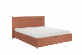 Кровать 1,6 Альба (Персик велюр/под-мех) в Орле - oryol.katalogmebeli.com | фото