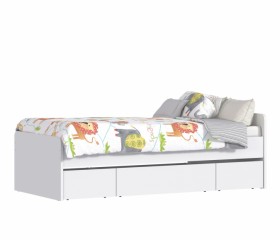 Кровать (900) СБ-3149 Терра (Белый) в Орле - oryol.katalogmebeli.com | фото