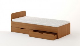 Кровать с ящиками 900 (Бук темный) в Орле - oryol.katalogmebeli.com | фото
