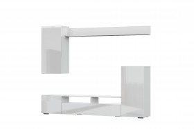 Мебель для гостиной МГС 4 (Белый/Белый глянец) в Орле - oryol.katalogmebeli.com | фото 7