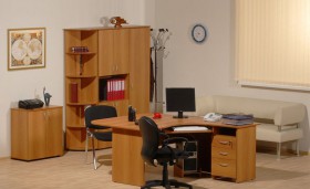 Мебель для персонала Рубин 42 Светлый миланский орех в Орле - oryol.katalogmebeli.com | фото 2