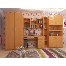Детская Мишутка Комплект мебели (Вишня оксфорд) в Орле - oryol.katalogmebeli.com | фото