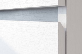 Модульная система "Токио" Тумба прикроватная Белый текстурный / Белый текстурный в Орле - oryol.katalogmebeli.com | фото 4