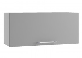 Норд ШВГ 800 Шкаф верхний горизонтальный (Софт какао/корпус Белый) в Орле - oryol.katalogmebeli.com | фото