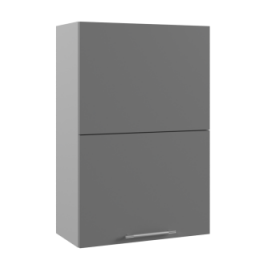 Ройс ПГПМ 600 Шкаф верхний Blum Aventos HF (Графит софт/корпус Серый) в Орле - oryol.katalogmebeli.com | фото