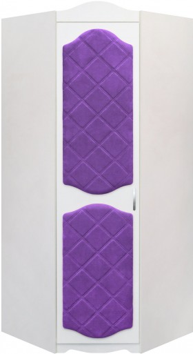 Шкаф угловой Иллюзия 32 Фиолетовый в Орле - oryol.katalogmebeli.com | фото