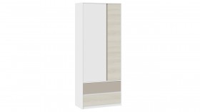 Шкаф для одежды комбинированный «Сканди» Дуб Гарден/Белый/Глиняный серый в Орле - oryol.katalogmebeli.com | фото