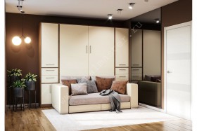 Шкаф-кровать с диваном Злата в Орле - oryol.katalogmebeli.com | фото
