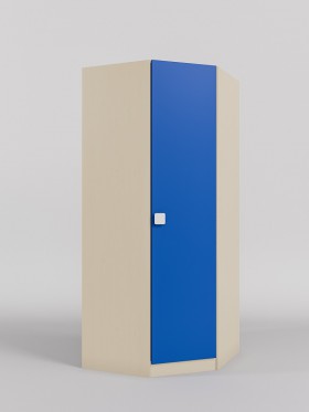 Шкаф угловой (угловая секция) Скай (Синий/корпус Клен) в Орле - oryol.katalogmebeli.com | фото