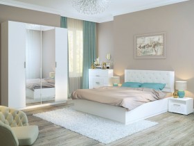 Спальня Тиффани (Белый текстурный) в Орле - oryol.katalogmebeli.com | фото