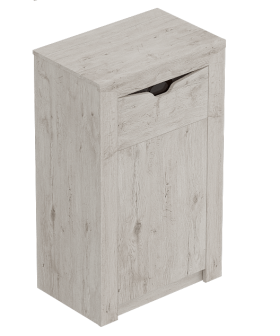 Тумба с дверцей и ящиком Соренто Дуб бонифаций/Кофе структурный матовый в Орле - oryol.katalogmebeli.com | фото